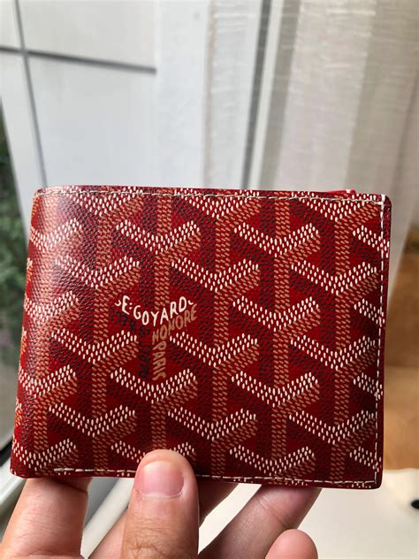 goyard bifold wallet mens|Goyard wallet price list.